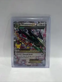 Pokemon TCG M Rayquaza EX Celebrations Classic Collection Holo Ultra Card 76/108 - Image 1