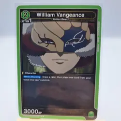Union Arena TCG Trading Card Single William Vangeance Trigger #054 - Image 1