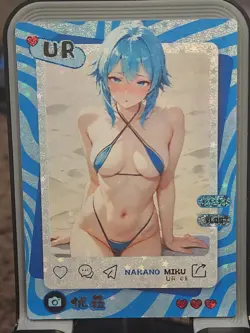 Meise 2 Goddess Story Card Waifu Anime Spicy UR UR-06 Eula - Image 1