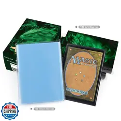 Katomula 100 MTG Card Sleeves with 100 Inner Sleeves, Textured Back Art Sleev - Image 5