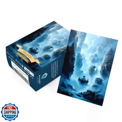 Katomula 100 Card Sleeves for MTG with 100 Inner Sleeve, Textured Back Art Sl - Image 5