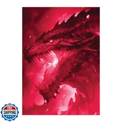Katomula 100 Card Sleeves for MTG with 100 Inner Sleeve, Textured Back Art Sl - Image 1