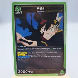 Union Arena TCG Trading Card Single Asta #112 R - Image 1