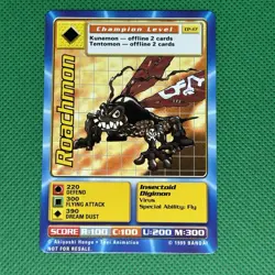 Digimon Card 1st Edition 1999: Roachmon Bo-23 - Near Mint - Image 3