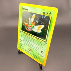 Yanma 1st Edition 2001 Holo 17/75 LP +++ see photos!!! pokemon card - Image 1
