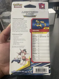 Unbroken Bonds Lighting Loop THEME DECK TCG POKEMON CARD DECK - Image 2
