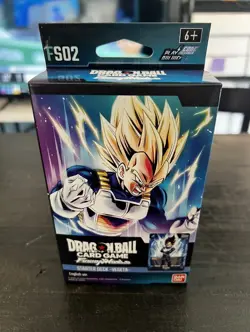 Dragon Ball Super Card Game Fusion World Starter Deck FS02 VEGETA English TCG - Image 1