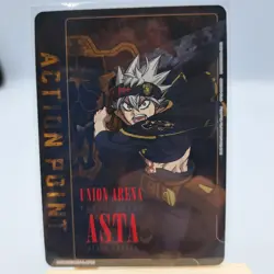 Union Arena TCG Trading Card Single Asta Action Point UE08ST/BCV-1-AP01 - Image 1