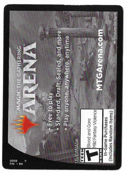 MTG Starter Deck Magic Arena Code Card Final Fantasy (FIN) #0007 Unused - Image 4