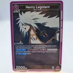 Union Arena TCG Trading Card Single Henry Legolant #111 Rare - Image 1