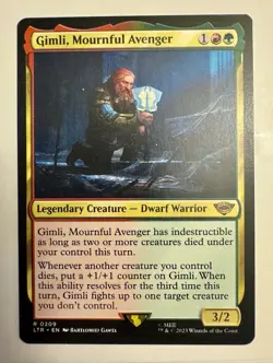 Gimli, Mournful Avenger - 209 / English / Near Mint MTG - Image 1