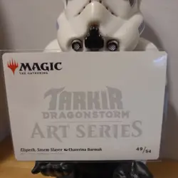 MTG Stormshriek Feral Gold Stamped Art Series 49/54 Mint Tarkir Dragonstorm - Image 2