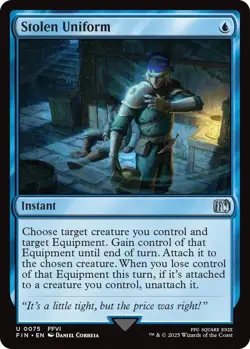 Foil - Stolen Uniform - 75 / NM / English MTG - Image 1