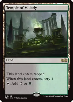 Temple of Malady - 403 / English / Near Mint MTG - Image 1