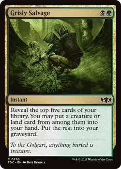 Grisly Salvage - 290 / English / Near Mint MTG - Image 1