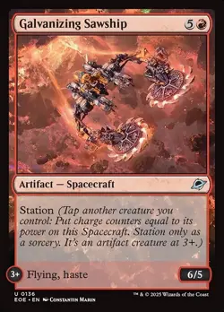 PRESALE 2x Galvanizing Sawship - Foil EOE NM MTG - Image 1