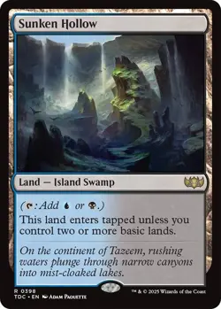 Sunken Hollow - 398 / English / Near Mint MTG - Image 1