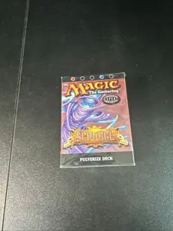 MTG Scourge Theme Deck Pulverize English Magic the Gathering Sealed - Image 1