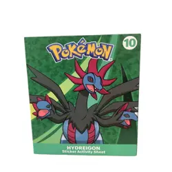 Pokemon x McDonald's Happy Meal Toy 2025 - Hydreigon Sticker Activity Sheet and - Image 4