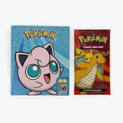 Pokemon x McDonald's Happy Meal Toy 2025 - Jigglypuff Sticker Activity Sheet and - Image 1