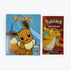 Pokemon x McDonald's Happy Meal Toy 2025 - Eevee Sticker Activity Sheet and Boos - Image 1