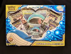 POKEMON TCG Tower Splash GX Factory Sealed Collector Box w/ Magikarp & Wailord - Image 1
