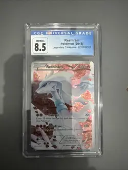 2013 Pokemon B&W Legendary Treasures Reshiram Radiant Collection #RC22 CGC 8.5 - Image 1