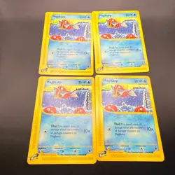 VINTAGE 2002 POKEMON MAGIKARP 118/165 EXPEDITION (e-Reader) Non-holo LP/MP - Image 2