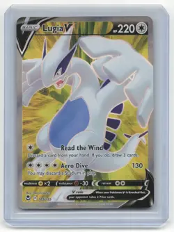 2022 Pokemon TCG Lugia V Sword & Shield - Silver Tempest #185/195 - Image 1