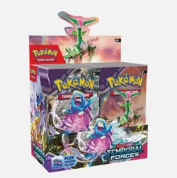 SV Temporal Forces SEALED Booster Box (36 Packs of AUTHENTIC Pokemon Cards) - Image 1