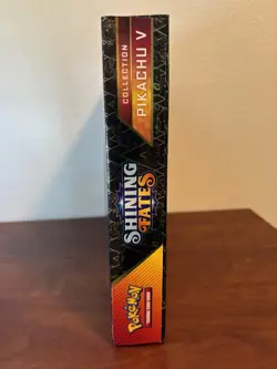 Pokemon TCG Shining Fates Pikachu v Collection Box Factory Sealed - Image 2