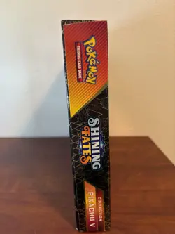 Pokemon TCG Shining Fates Pikachu v Collection Box Factory Sealed - Image 4
