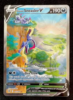 Hisuian Sneasler V Alt Art 175/189 Astral Radiance 2022 Pokemon NM Pack Fresh - Image 1