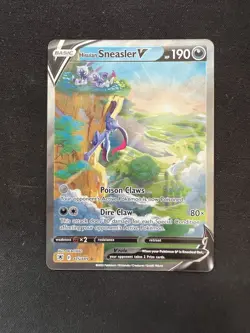 Hisuian Sneasler V Alt Art 175/189 Astral Radiance 2022 Pokemon NM Pack Fresh - Image 2