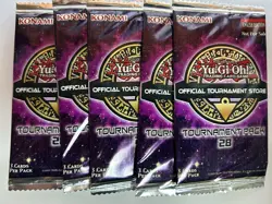 Yugioh OTS Tournament Pack 28 OP28 5 Factory Sealed Packs - Image 1