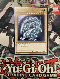 Blue-Eyes White Dragon Ultimate Rare OP28-EN001 Yugioh Pack Fresh - Image 1