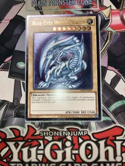 Blue-Eyes White Dragon Ultimate Rare OP28-EN001 Yugioh Pack Fresh - Image 2
