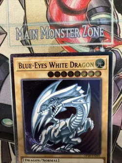 Blue-Eyes White Dragon Ultimate Rare OP28-EN001 Yugioh Pack Fresh - Image 5