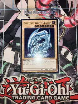 Blue-Eyes White Dragon Ultimate Rare OP28-EN001 Yugioh Pack Fresh - Image 2