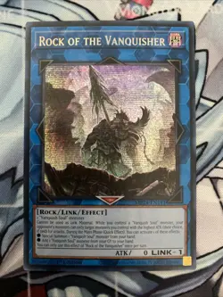 Yugioh! Rock of the Vanquisher - MP24-EN141 - Prismatic Secret Rare - 1st Editio - Image 1