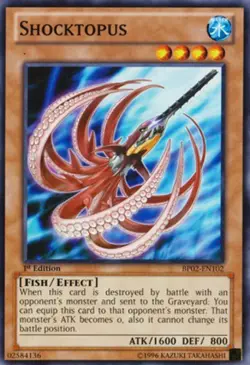 1x (NM) Shocktopus - SP14-EN005 - Starfoil Rare - 1st Edition YuGiOh - Image 1