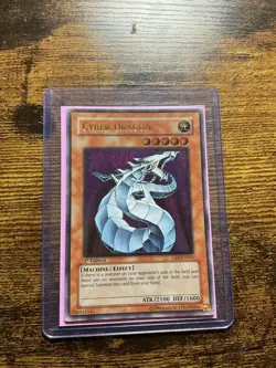 Yugioh Cyber Dragon 1st Edition Ultimate Rare CRV-EN015 - Image 1