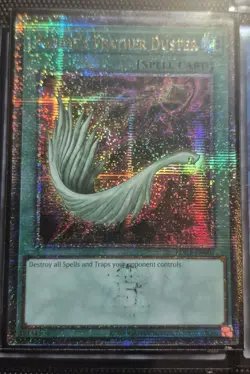 Yu-Gi-Oh! TCG Harpie's Feather Duster EDC1-EN001 Early Days Quarter Century Card - Image 1