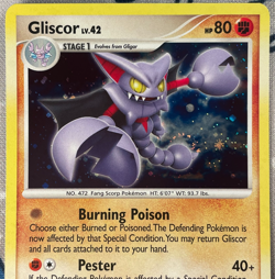 Gliscor 5/146 Holo Rare Diamond & Pearl Legends Awakened Card 2008 NM - Image 2