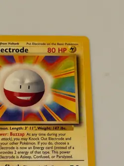 Unlimited Electrode Pokemon Card Base Set 1999 WOTC 21/102 - Image 5