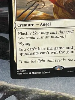 Herald of Eternal Dawn FDN Foundations MTG 17 Mythic Card M/Nm Condition - Image 5