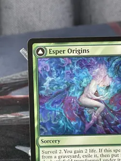 MTG Esper Origins Card RARE Fin 0185 Near Mint - Image 2