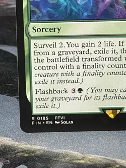 MTG Esper Origins Card RARE Fin 0185 Near Mint - Image 5