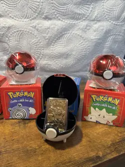 Pokemon Special Edition 23 Karat Gold-Plated Card Set - Image 2