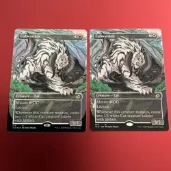 Cubwarden - Foil + Regular- Showcase - Ikoria: Lair of Behemoths MTG - Image 1